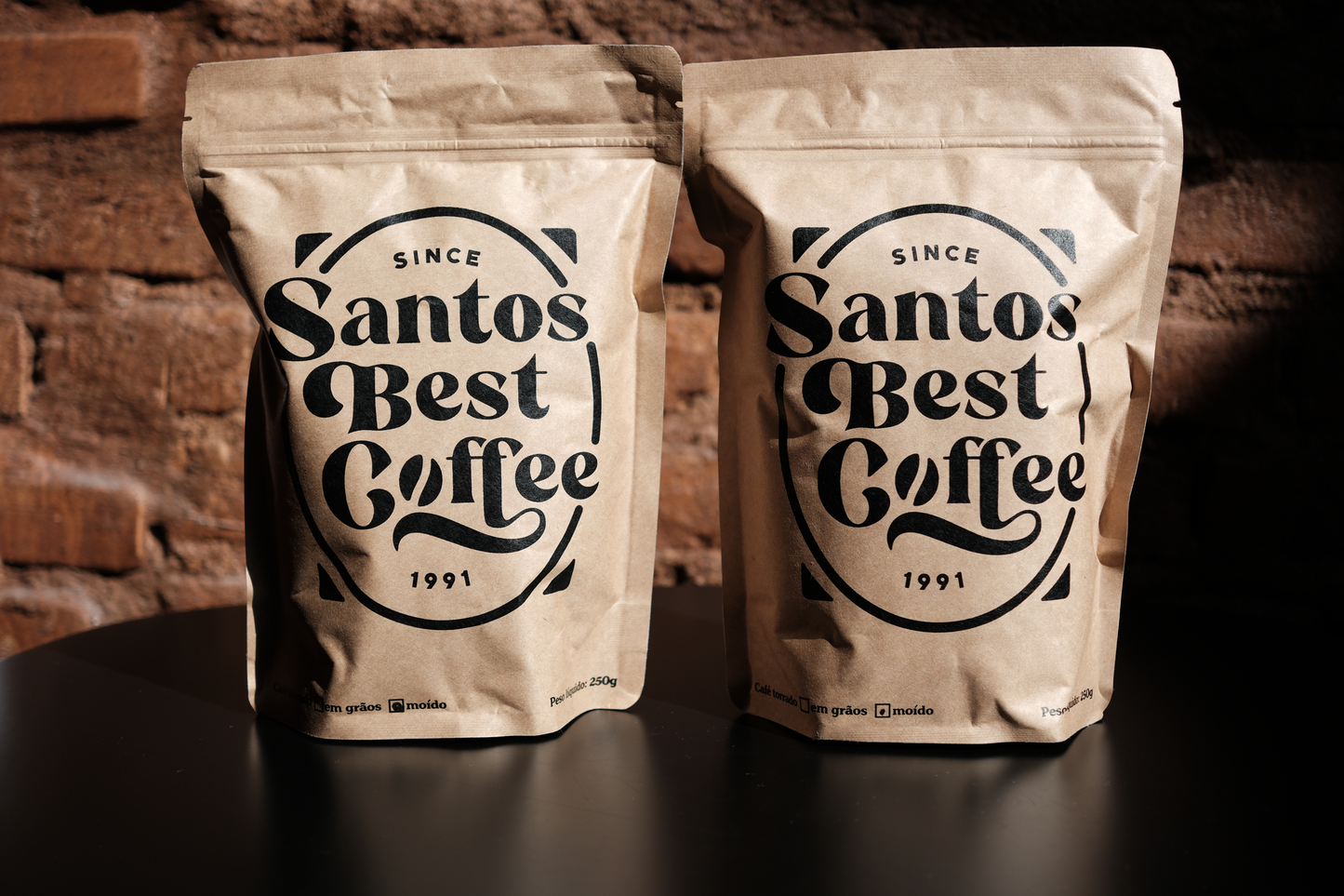 2 embalagens Cafés Especiais Arábica 250g | Santos Best Coffee