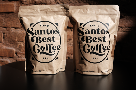 2 embalagens Cafés Especiais Arábica 250g | Santos Best Coffee
