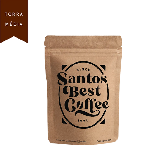 Café Arábica Torra Média Grãos