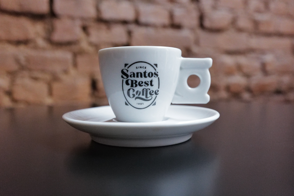 Xícara mureta de Santos